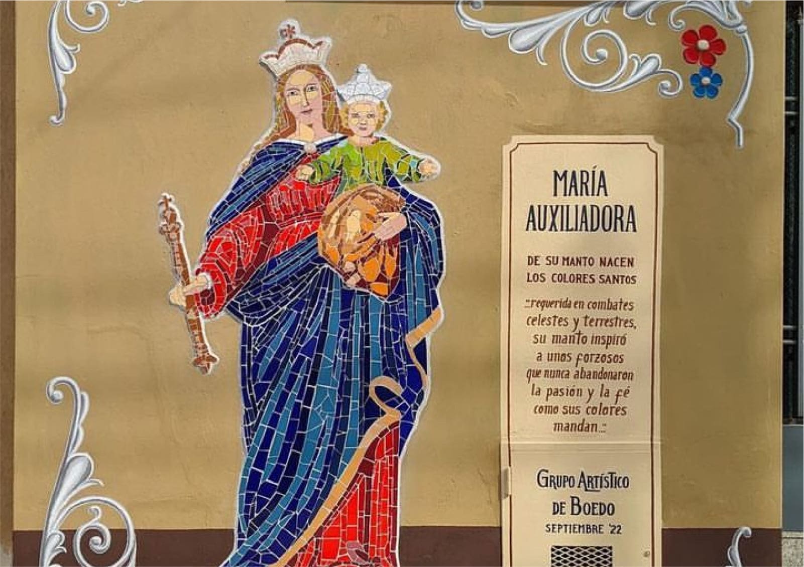 Manto Santo - Mural Nº 138 - Buenos Aires 2022