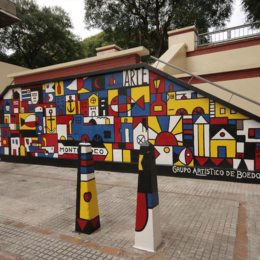 Universalismo Constructivo - Mural Nº 79 - Montevideo, Uruguay
